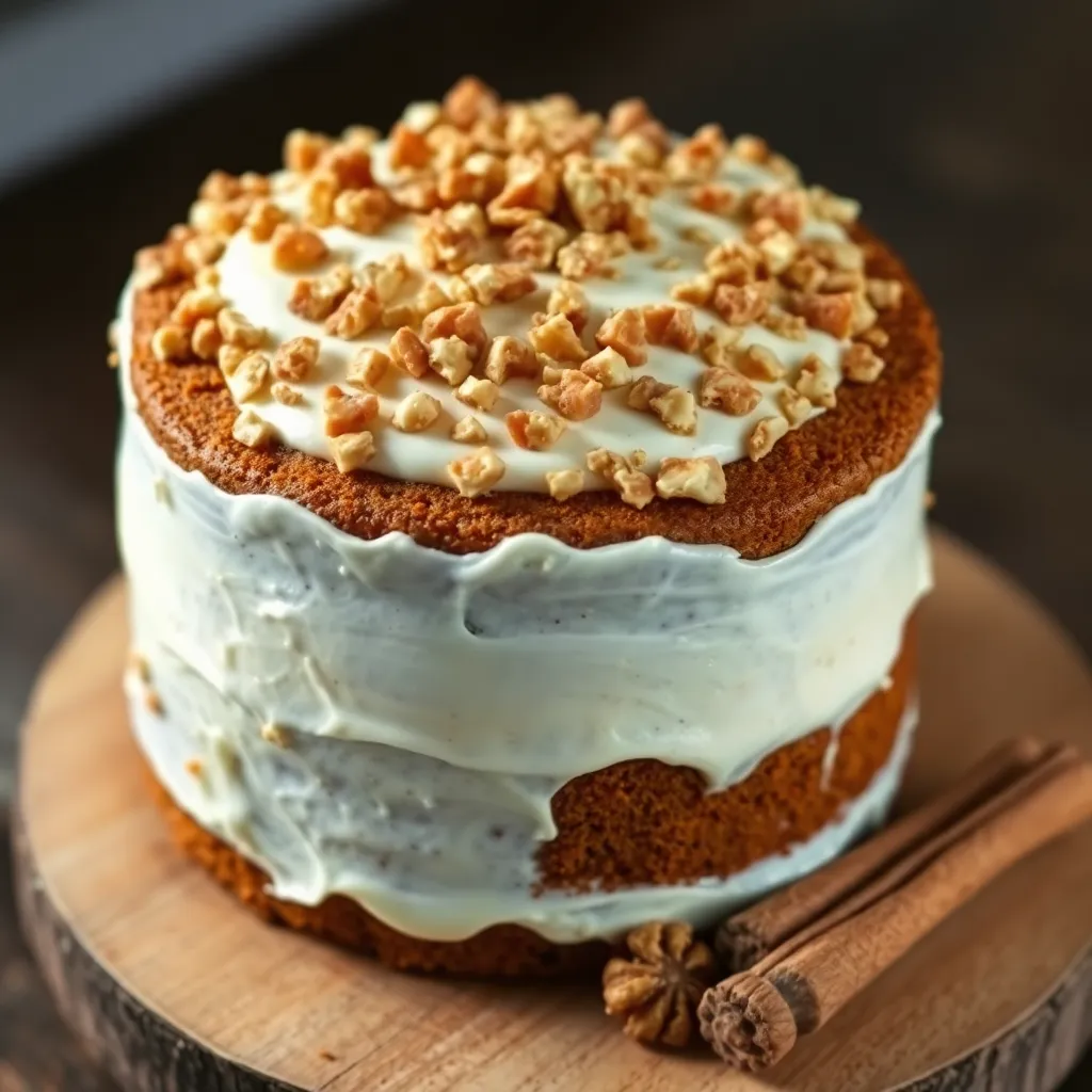 Carrot Cake with Cream Cheese Frosting